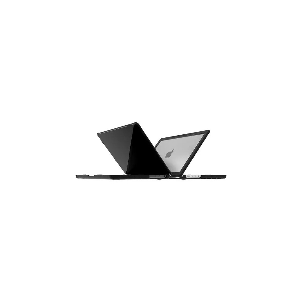 STM STM-122-296N-01 DUX (MACBOOK PRO 14" M1 2021/M2 2023/ M4 2024) AP - BLACK FITTED CASE - Image 1