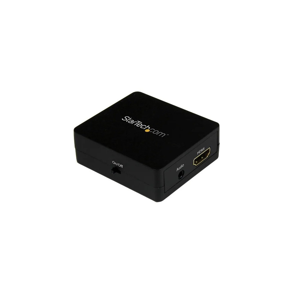 StarTech HD2A Signal Extractor - Functions: Audio Extraction - 1920 x 1080 - Full HD - HDMI - USB - Audio Line Out - 1 Each - Image 1