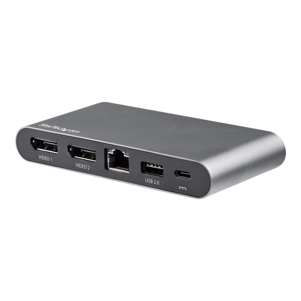 StarTech DK30C2DAGPD MINI USB-C 4K DOCK, DUAL DISPLAY, DP(2), USB(2), RJ45, 85W, 3YR - Image 4