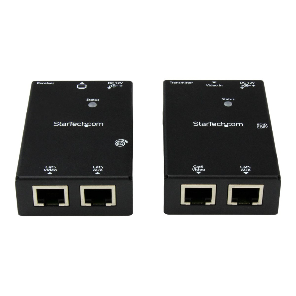 StarTech ST121SHD50 HDMI OVER DUAL LAN EXTENDER, UP TO 50M OVER CAT5e/ 6, PWR, 2YR - Image 1