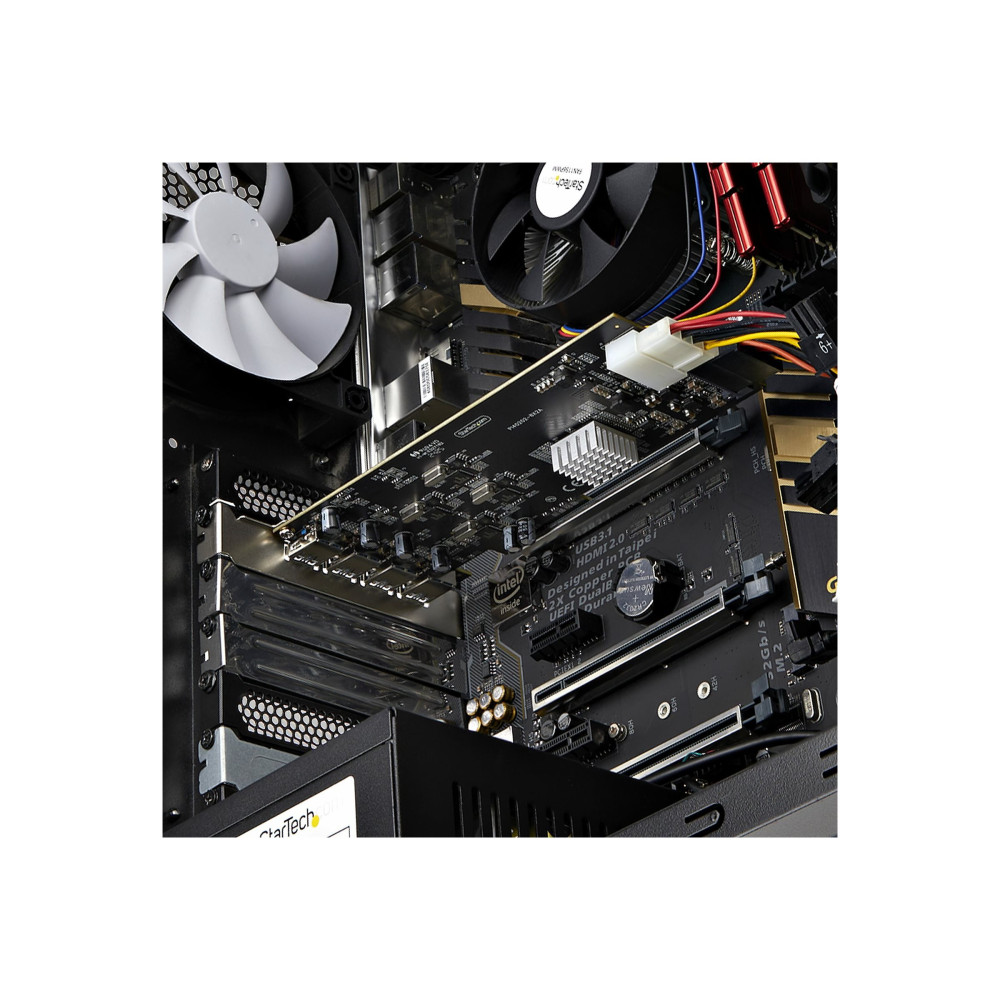 StarTech P5Q4A-USB-CARD 4-PORT USB PCIE CARD, USB 3.2 5GBPS, PCI EXPRESS EXPANSION CARD WITH 4X INDEP - Image 3