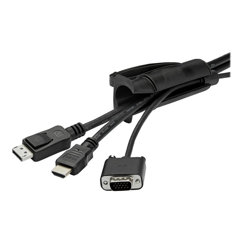 StarTech CMSCOILED 1.5 M (4.9 FT.) CABLE-MANAGEMENT SLEEVE - SPIRAL - 25 MM (1 IN.) DIAMETER - Image 3