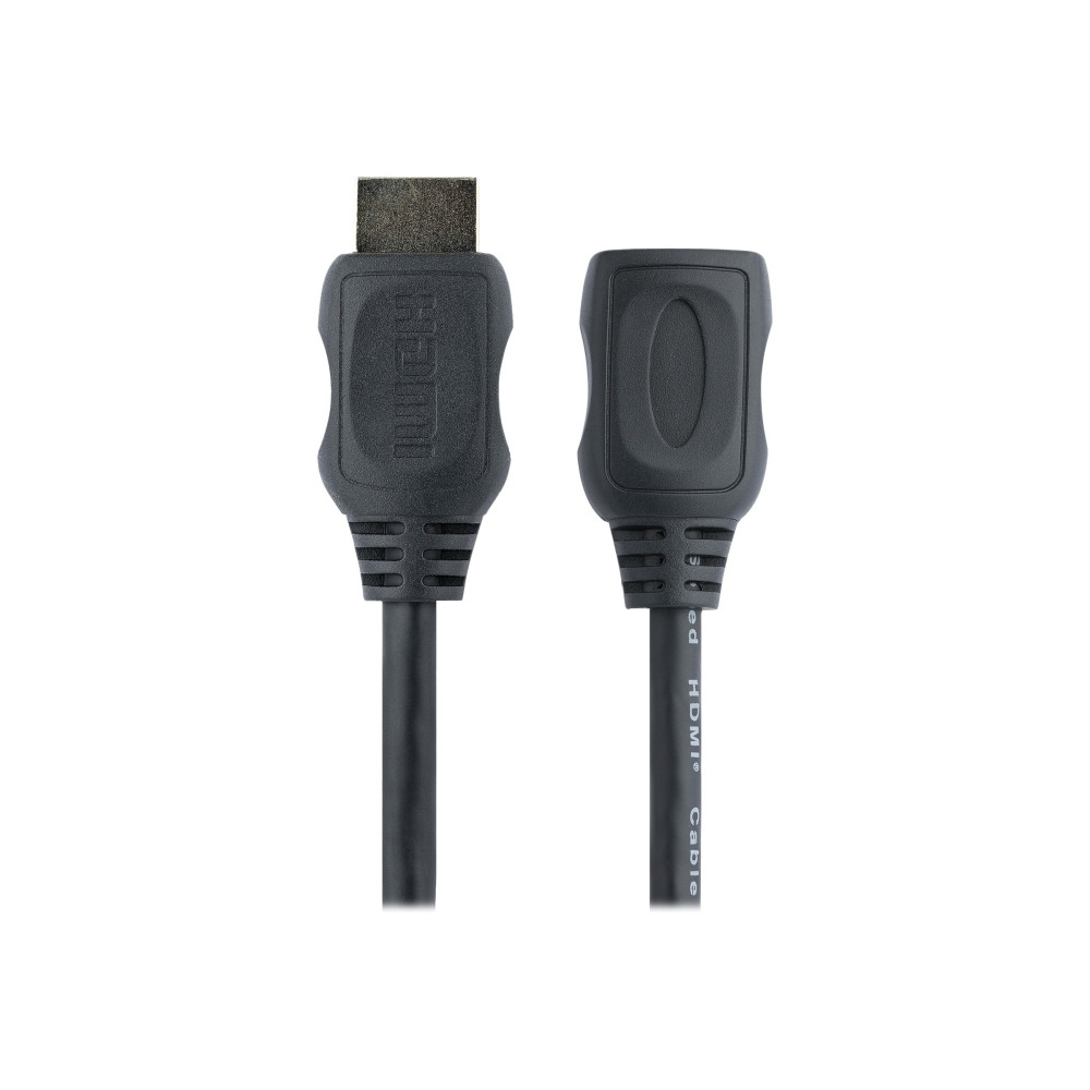 StarTech HDEXT2M 2M HDMI EXTENSION CABLE, 4K X 2K, M/F, BLACK, LTW - Image 1