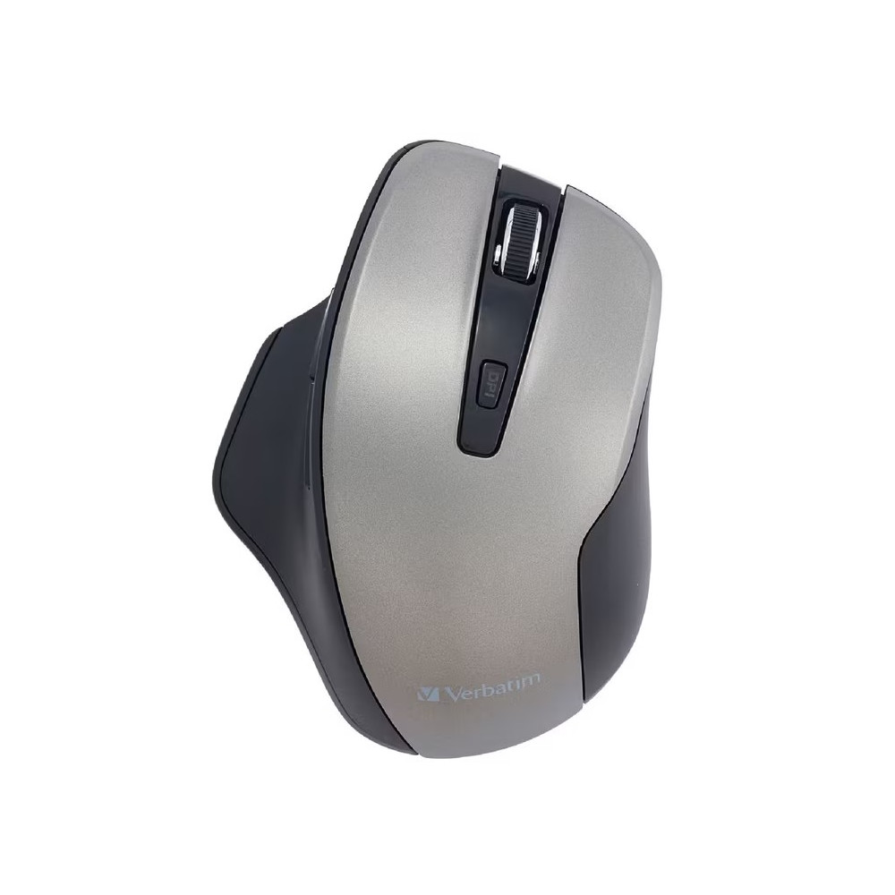 Verbatim 70242 Silent Ergonomic Wireless LED Mouse Graphite - Image 1