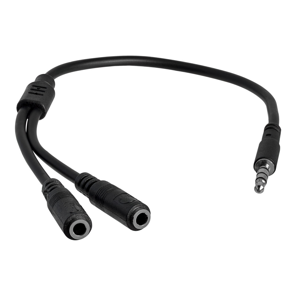 StarTech MUYHSMFF 3.5MM STEREO SPLITTER CABLE, 4-POSITION TO 2X 3-POSITION, M/F, LTW - Image 7