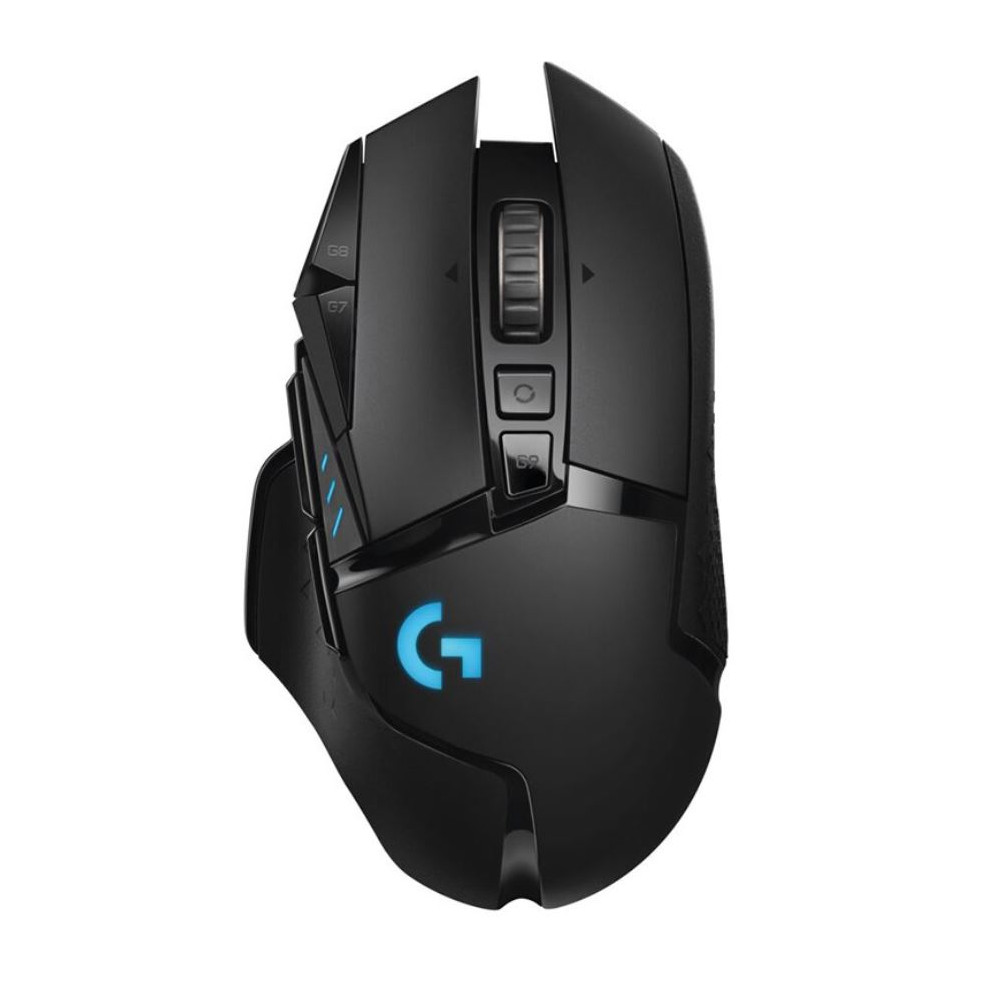 Logitech 910-005569 G502 Lightspeed USB Wireless Gaming Mouse 1ms 16000 DPI Mechanical Button Shifting POWERPLAY RGB Lighting 114g 16g weight - Image 1