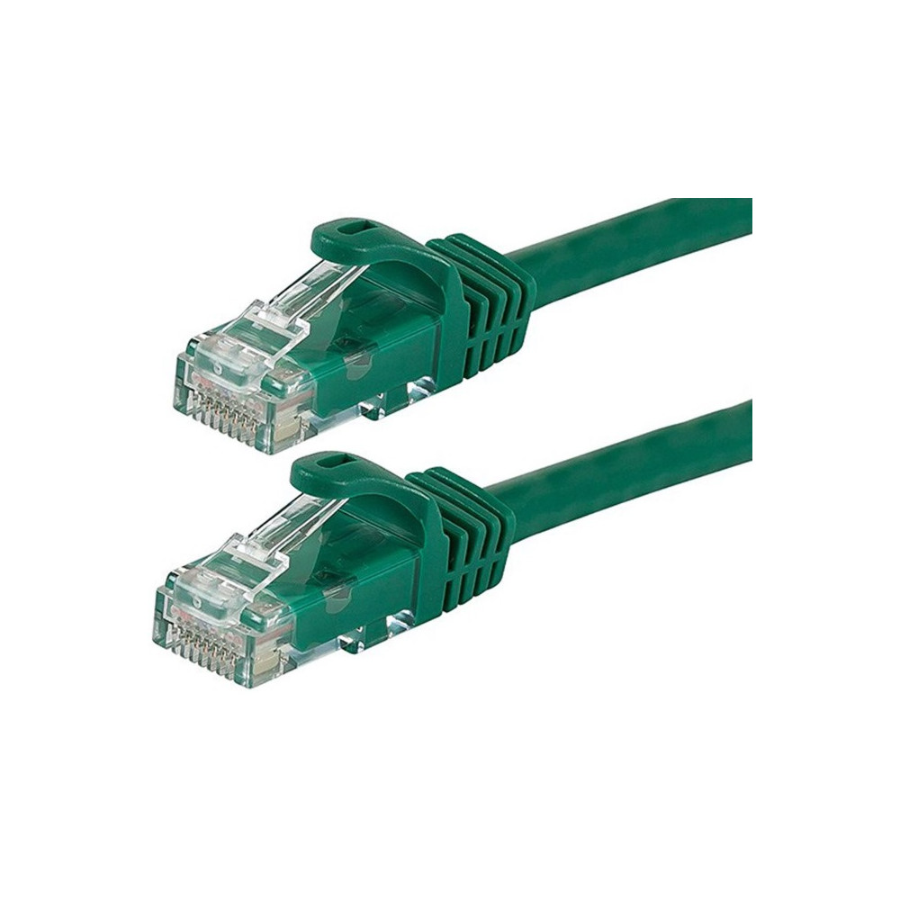 Astrotek AT-RJ45GRNU6-025M CAT6 Cable 25cm/0.25m - Green Color Premium RJ45 Ethernet Network LAN UTP Patch Cord 26AWG CU Jacket - Image 1