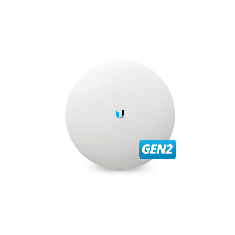 Ubiquiti NBE-5AC-GEN2 AIRMAX NANOBEAM 5AC GEN2, 5GHz WiFi BRIDGE,(2) GbE,UISP-READY, COMPACT,1YR - Image 1