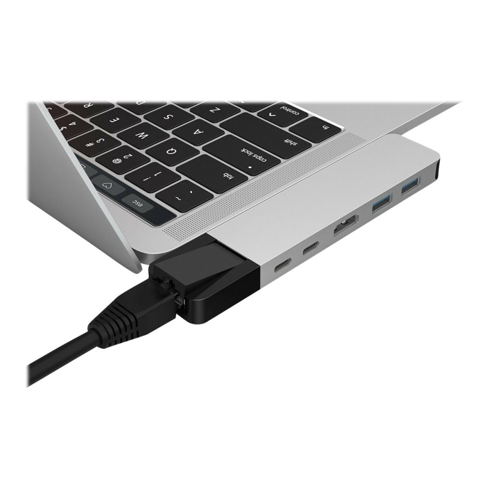Targus GN28N-SILVER HYPERDRIVE NET 6-IN-2 USB-C HUB - SILVER - Image 5