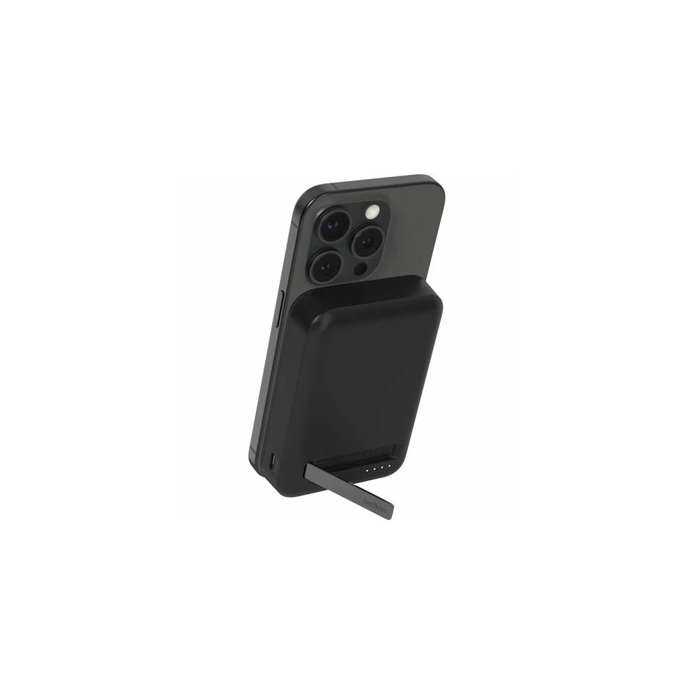 Belkin BPD008BTBK BoostCharge Pro Power Bank - Black - For iPhone - 2 x Type-C 15W - 10000 mAh - 15 W - 2 x USB - Black