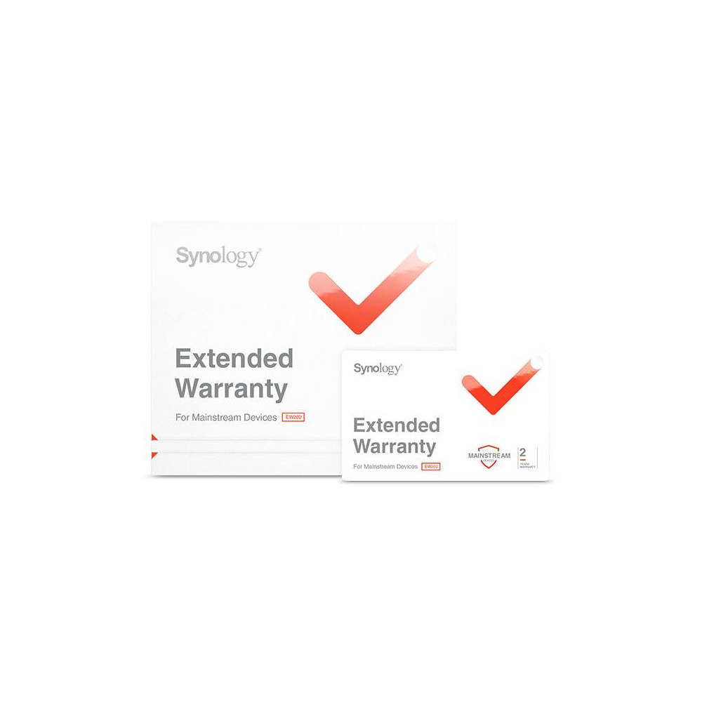 Synology EW202 , 2 years extended warranty for RS2818RP+,RS2418RP+,RS2418+,RS818RP+,RS818+,RS1219+ only. MUST BE SOLD WITH NAS AT THE SAME TIME. - Image 1