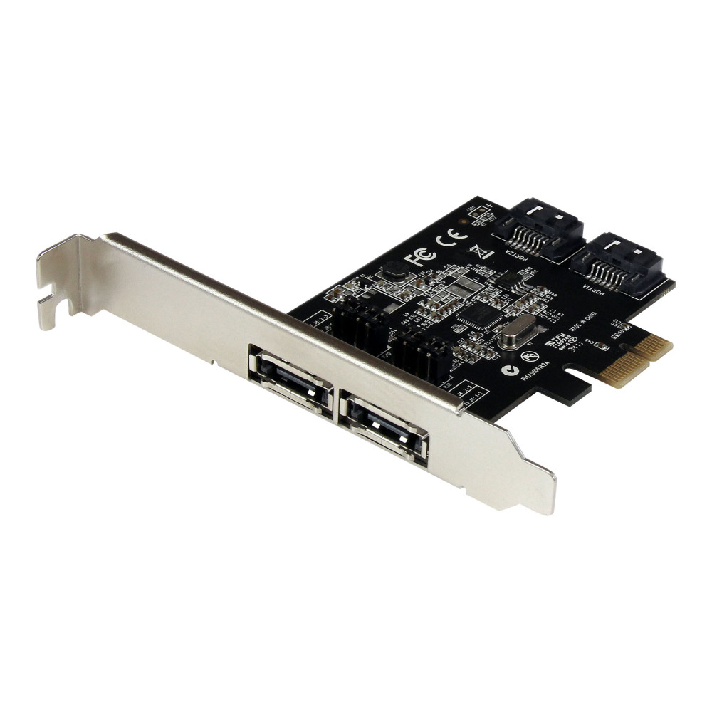 StarTech PEXESAT322I 2 PORT eSATA PCIe CARD, 6GB/S, STD PROFILE, 2YR - Image 2