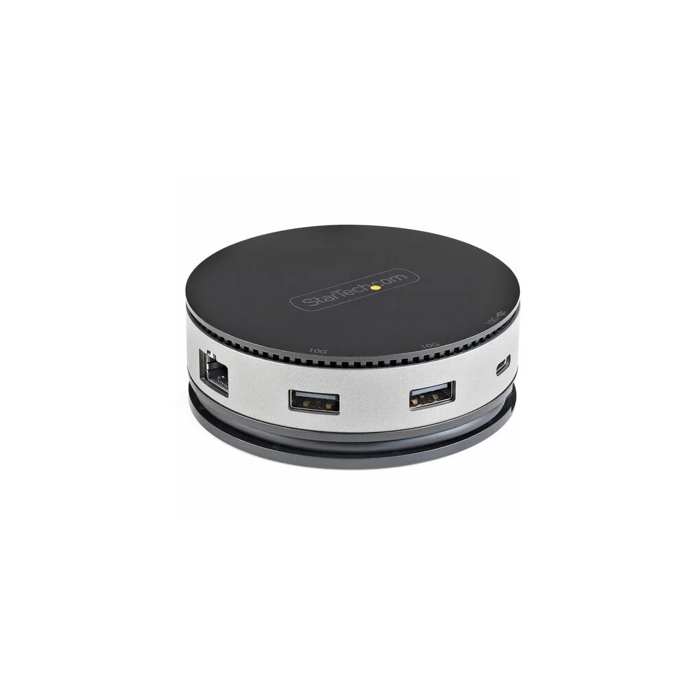 StarTech DKT31CHDVCM USB C Multiport Adapter - USB Type-C 10Gbps Mini Dock 4K 60Hz HDMI/DisplayPort/1080p VGA - 75W PD Passthrough, USB Hub & GbE - 3 x USB Ports - USB Type-C - Network (RJ-45) - HDMI - VGA - DisplayPort - Thunderbolt - Wired - Windows 11,