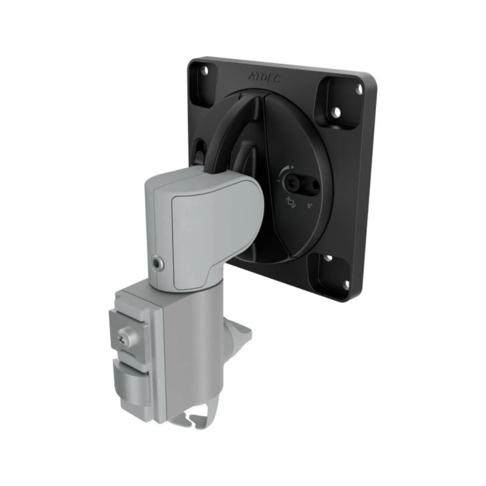 Atdec AWM-A13T-S AWM Short Swing Monitor Arm - Silver - Image 1