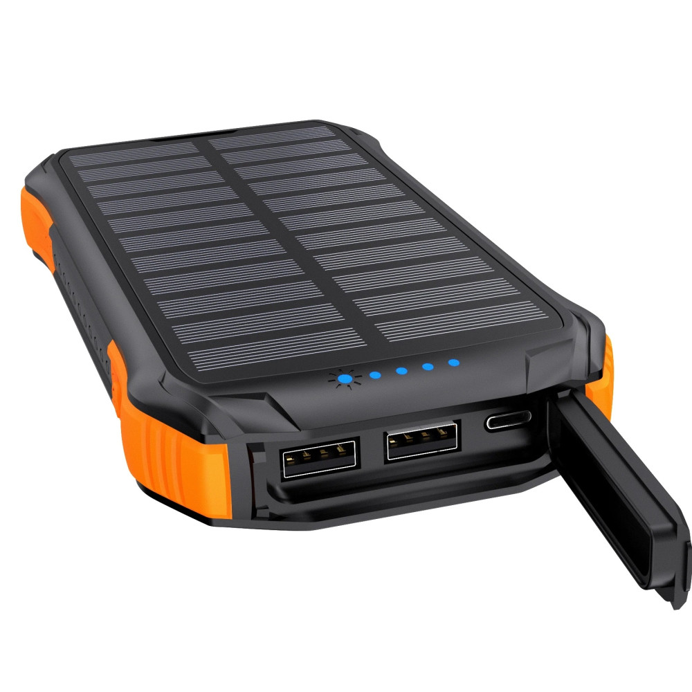 Choetech 6932112103833 B658 10000mAh Solar Portable Power Bank - Image 1