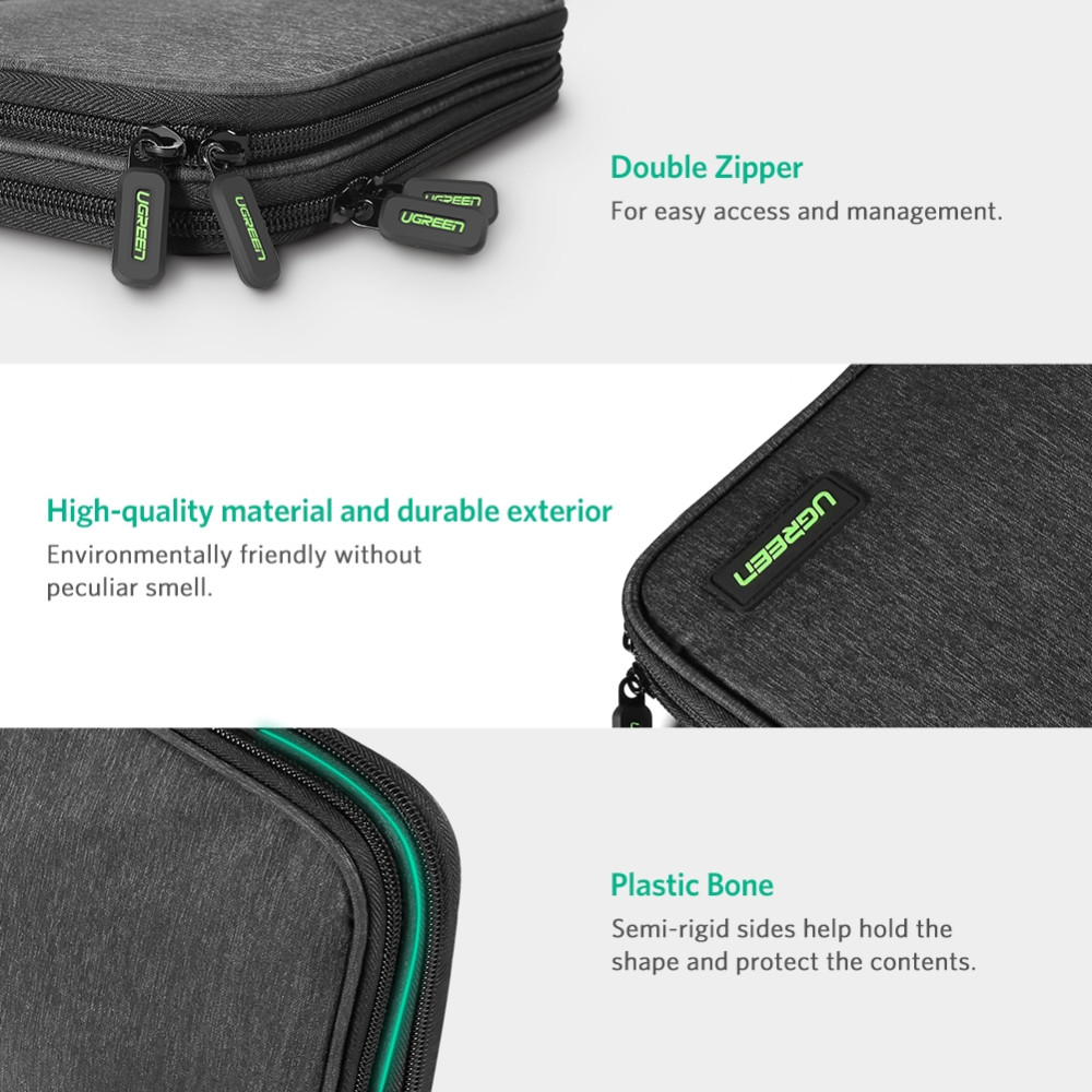 UGREEN 6957303851478 50147 Portable Electronic Organiser Case - Image 5