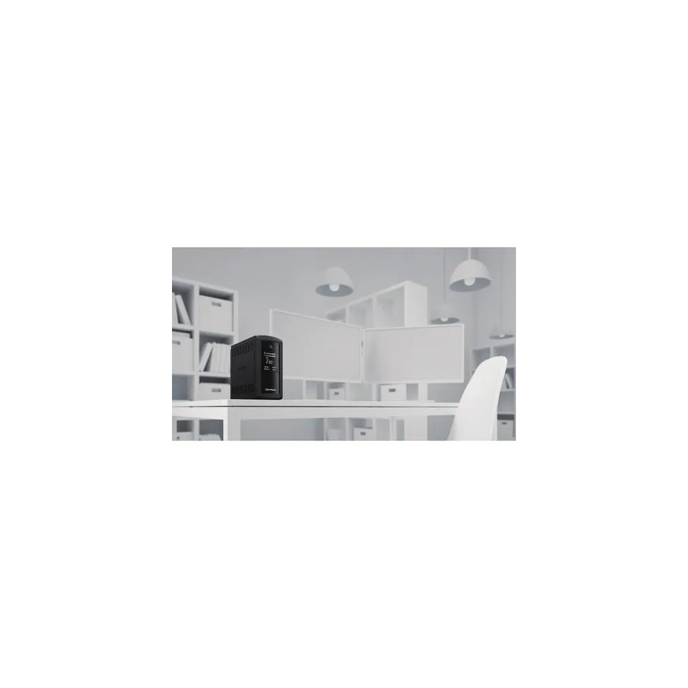 CyberPower VP700ELCD Systems Value Pro-- 700VA / 390W Line Interactive UPS - 1* 12V/7AH - 2 Yrs Adv. Replacement WTY Incl. internal Batteries - Image 5