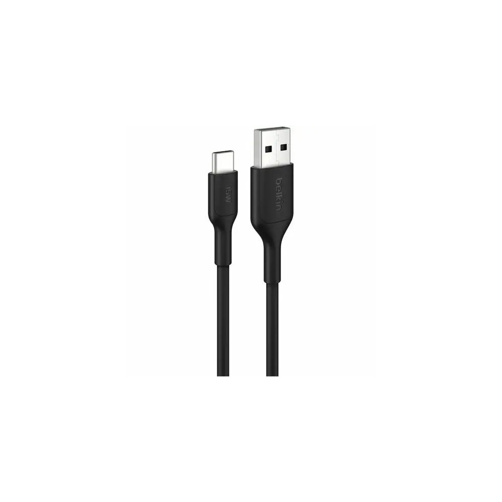 Belkin CAB021FQ1MBK BoostCharge 1 m USB-C/USB-A Data Transfer Cable - Cable for iPhone, MacBook, iPad Air, iPad Pro, MacBook Pro - First End: 1 × USB Type A - Male - Second End: 1 × USB Type C - Male - Black