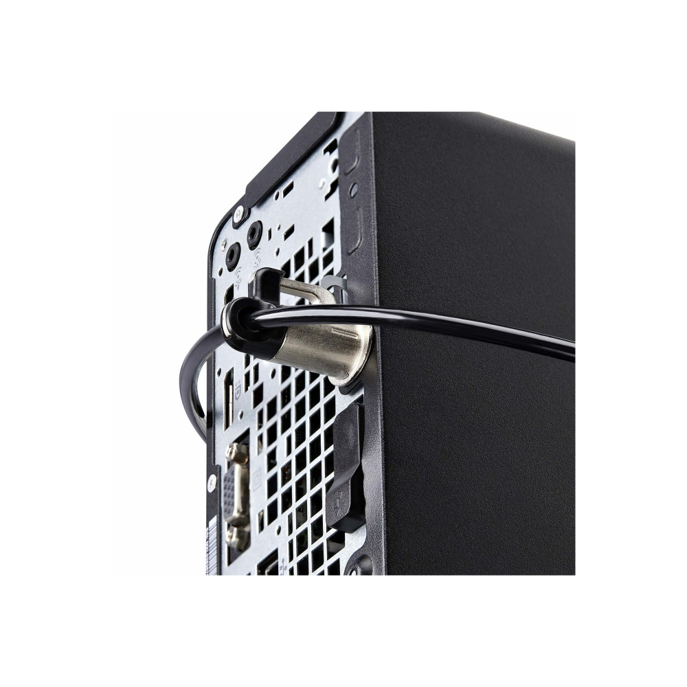 StarTech 3M4-DESK-LOCKING-KIT LAPTOP/DESKTOP & PERIPHERAL LOCK KIT, THEFT-DETERRING SECURITY LOCK, K-SLOT,
