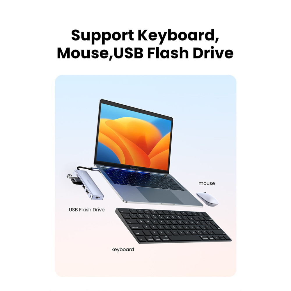 UGREEN 6957303873364 70336 USB Type-C to 4 Port USB 3.0 Hub - Image 8