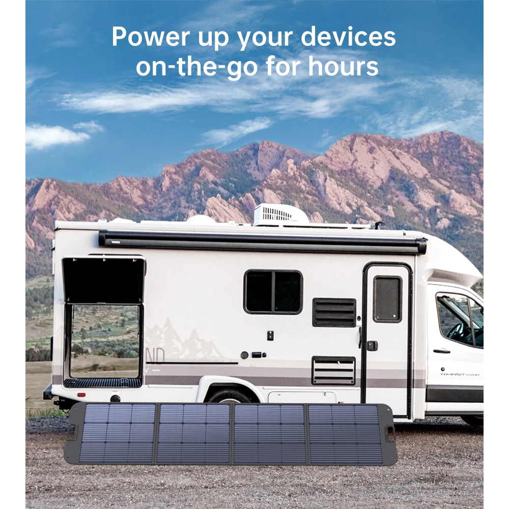 Choetech 6932112103697 SC011-V2 200W Foldable Solar Charger DC + USB-C + 2x USB 3.0 - Image 4