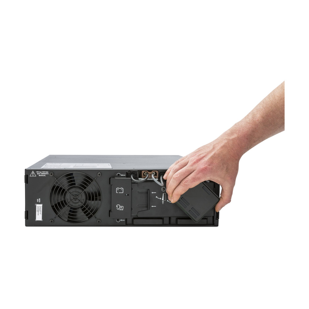 APC SRT5KRMXLI SMART-UPS (SRT), 5000VA, IEC(10), NETWORK, LCD, 3U RACK/TWR, 3YR - Image 4