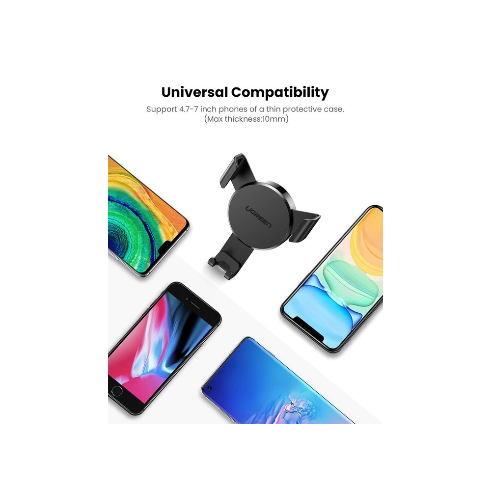 UGREEN 6957303855643 50564 Gravity Drive Car Mount - Image 5