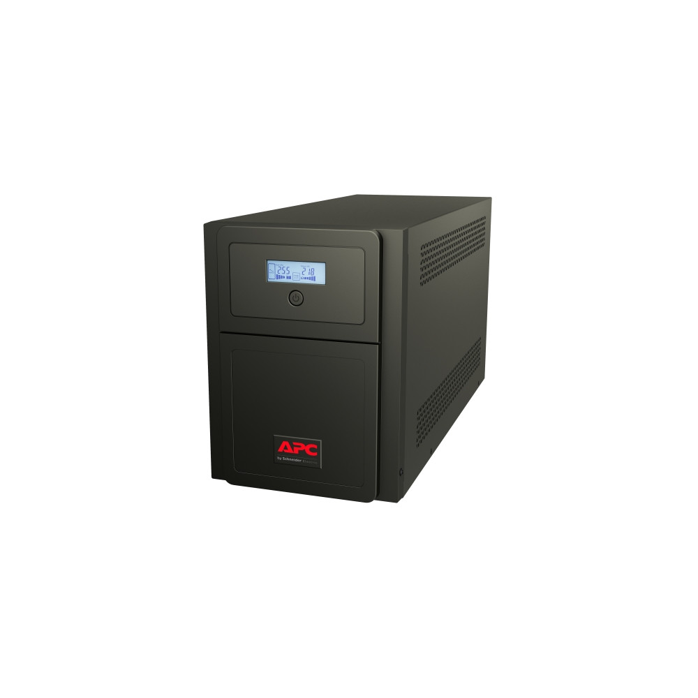 APC SMV3000CAI Easy UPS 1 Ph Line Interactive, 3kVA, Tower, 230V, 6 IEC C13 outlets, AVR, Intelligent Card Slot + Dry Contact, LCD - Image 1