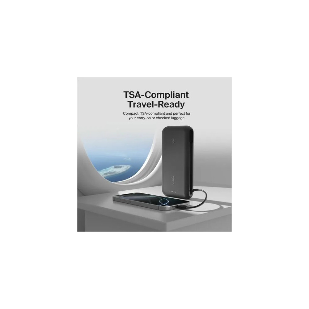 Belkin BPB024FQBK BoostCharge#Power#Bank 20K with Integrat - Image 6