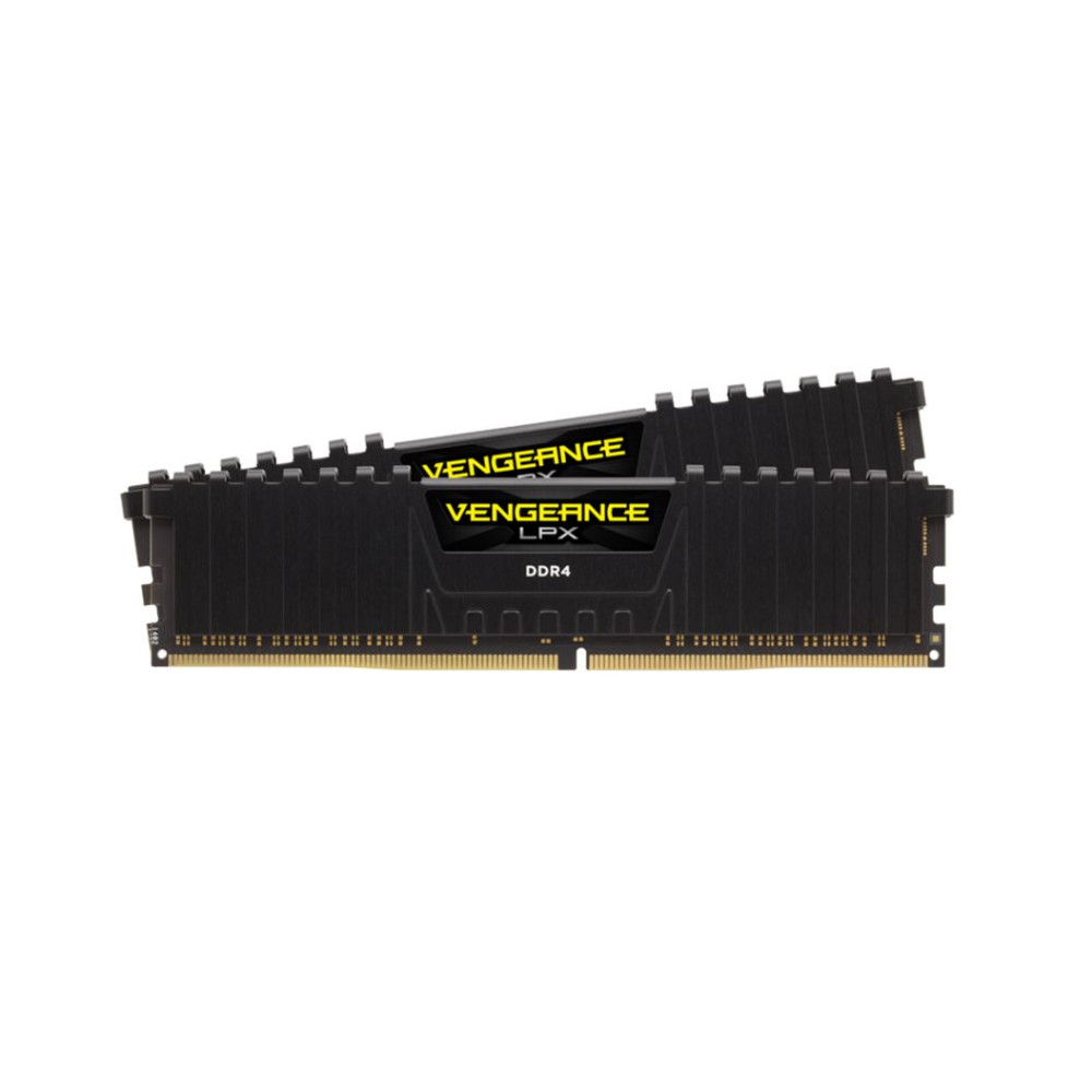 Corsair CMK32GX4M2Z3600C18 Vengeance LPX 32GB (2x16GB) DDR4 3600MHz Unbuffered, 18-22-22-42, Vengeance LPX Black Heat spreader, 1.35V, Supports AMD Limited Lifetime - Image 1