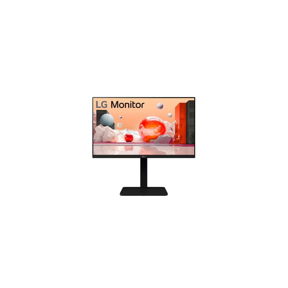 LG 24BA550-B 24' Full HD IPS 100Hz Monitor, 1920×1080, Built‑in Power&Speaker, versatile stand (tilt/height/swivel/pivot), Reader Mode & Flicker Safe - Image 1