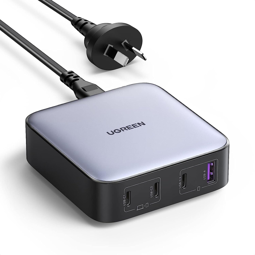 UGREEN 6941876244553 15613A 100W USB C Charger, Nexode 4 Ports GaN II Charging Station - Image 1