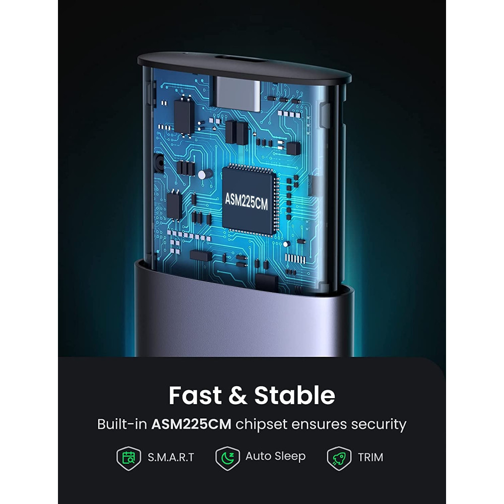 UGREEN 6957303819034 10903 Enclosure for M.2 NGFF 5G SATA SSD - Image 5