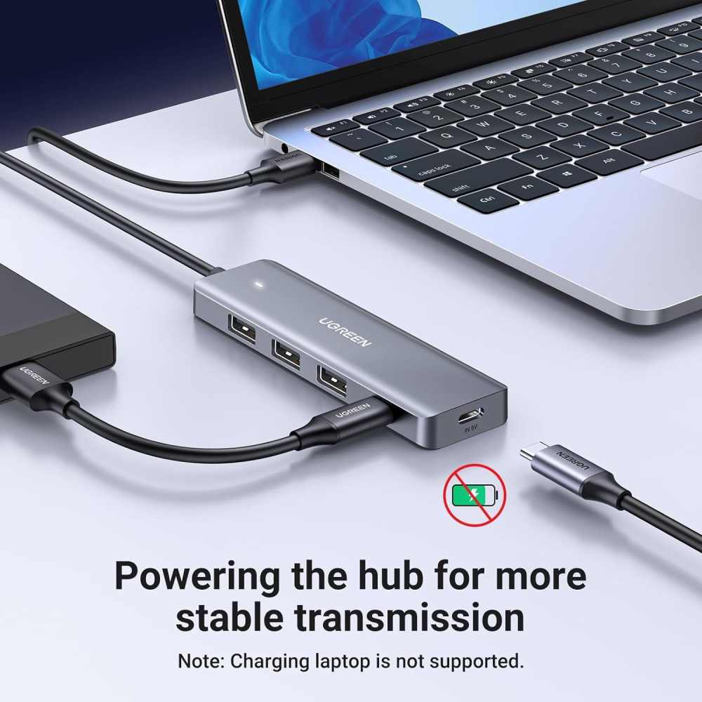 UGREEN 6941876219209 15920 4-Port USB 3.0 Hub - Image 5