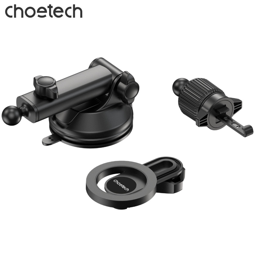 Choetech 6932112110770 H01005 Magnetic Car Mount – 360° Rotation, Telescopic Arm, for SUVs - Image 2