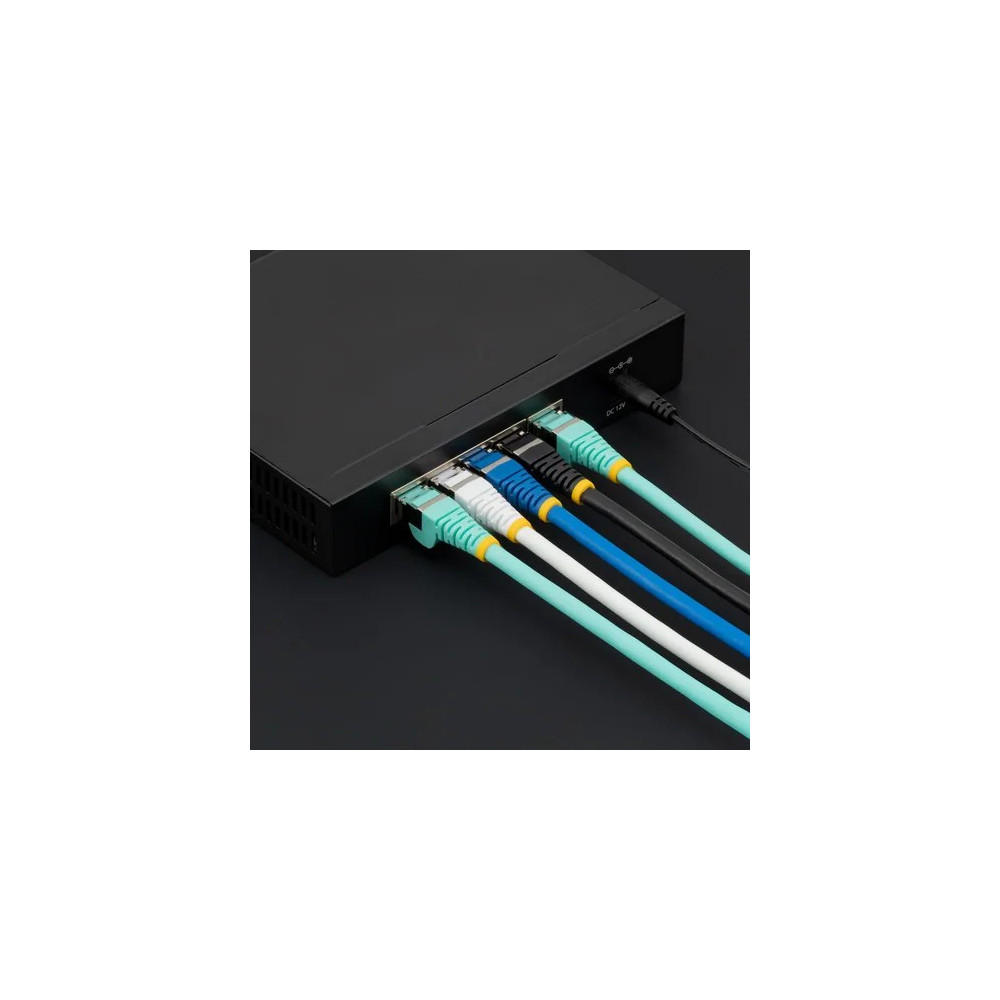 StarTech NLBK-7M-CAT6A-PATCH 7m CAT6a Ethernet Cable, Black Low Smoke Zero Halogen (LSZH) 10 GbE 100W PoE S/FTP Snagless RJ-45 Network Patch Cord - Cable for Network Device - First End: 1 x RJ-45 Network - Male - Second End: 1 x RJ-45 Network -  - Image 5