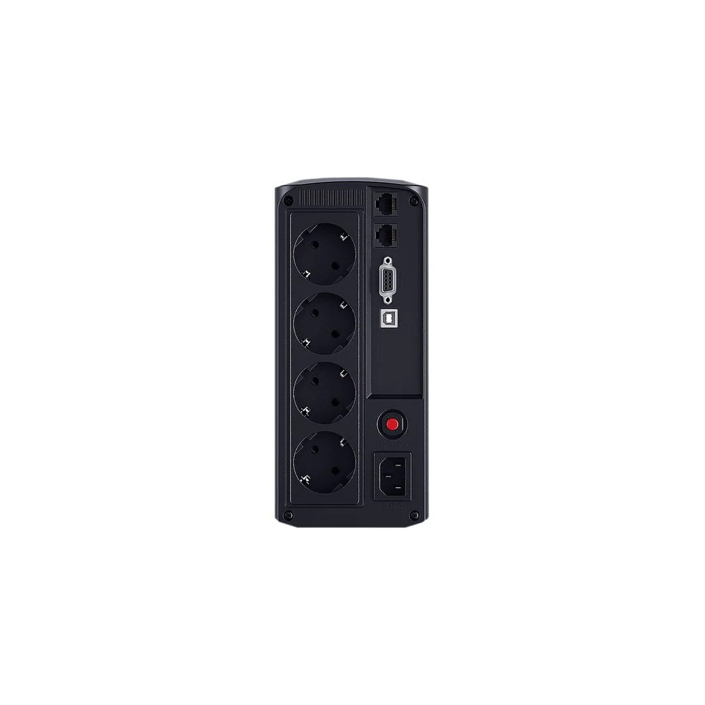 CyberPower VP1000ELCD Systems Value Pro-- 1000 / 550W Line Interactive UPS - 1* 12V/9AH - 2 Yrs Adv. Replacement WTY Incl. internal Batteries