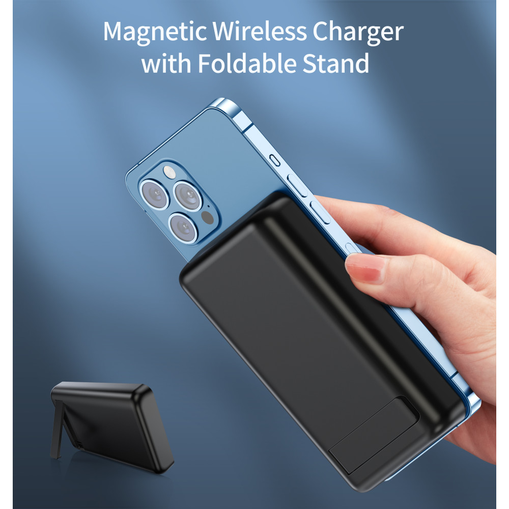 Choetech 6932112100597 B651 10000mAh Magnetic Wireless Charge Power Bank - Image 5