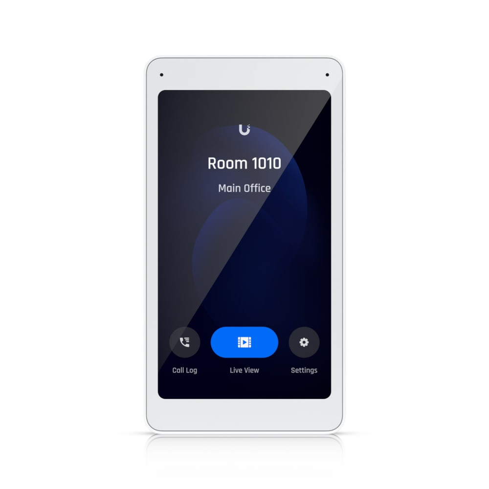 Ubiquiti UA-INTERCOM-VIEWER Intercom Viewer, Display Pair With Access Intercom For Visitor Screening & Remote Access Control, Allow Multiple Location, PoE - Image 1