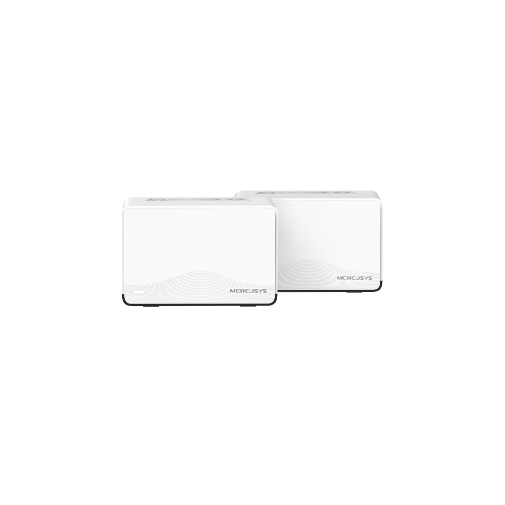 TP-LINK HALO H27BE(2-PACK) Mercusys BE3600 Whole Home Mesh Wi-Fi 7 System, 688 Mbps at 2.4 GHz, 2880 Mbps at 5 GHz, MLO, 4096-QAM, OFDMA, EHT160 on 5GHz - Image 1