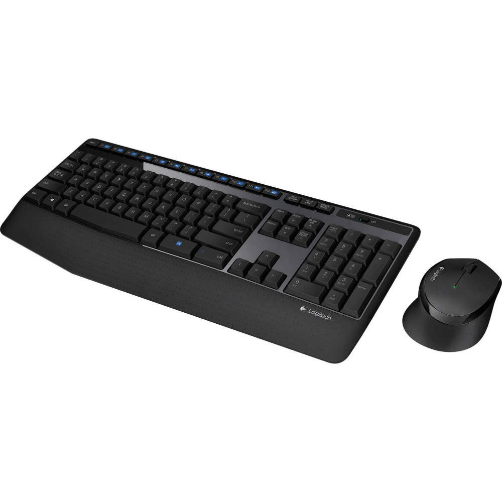 Logitech 920-006491 MK345 USB Wireless Keyboard and Mouse Combo for Desktop Laptop PC Mac