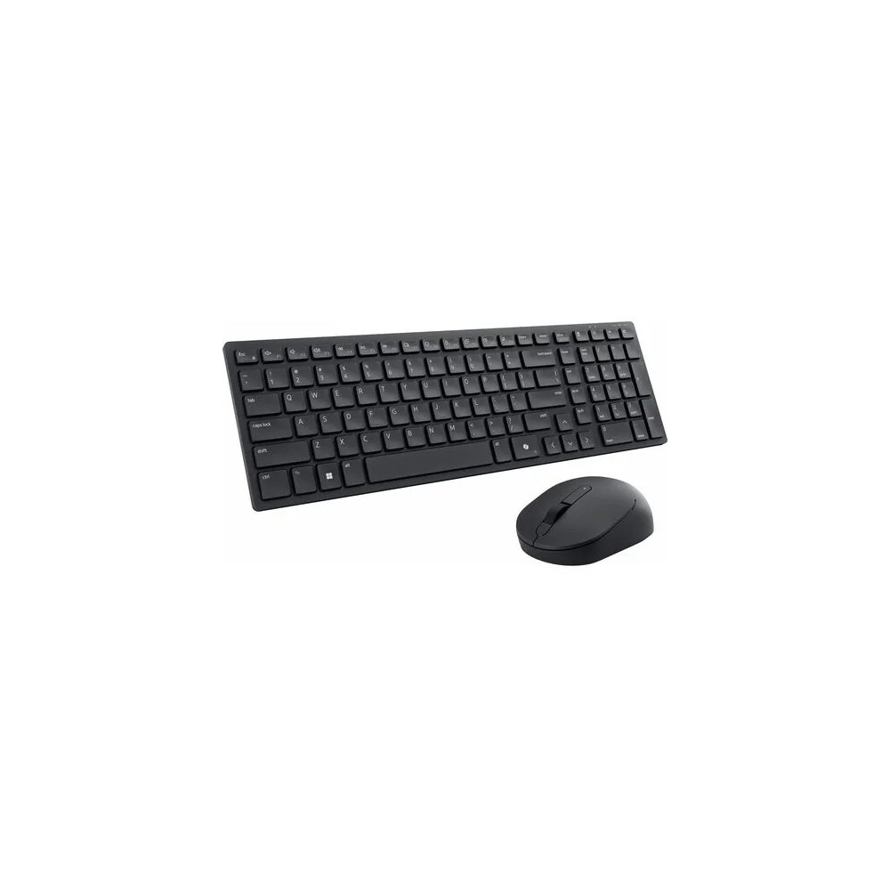 Dell 580-BBZH Silent Wireless Bluetooth Keyboard Mouse KM555 - Black - Image 2