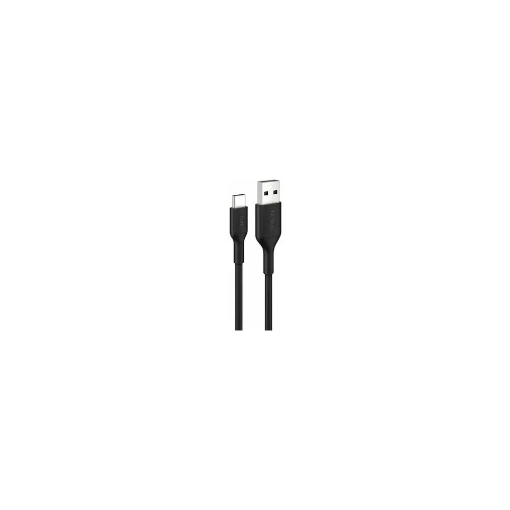 Belkin CAB021FQ2MBK BoostCharge 2 m USB-C/USB-A Data Transfer Cable - Cable for iPhone, MacBook - First End: 1 × USB Type A - Male - Second End: 1 × USB Type C - Male - Black
