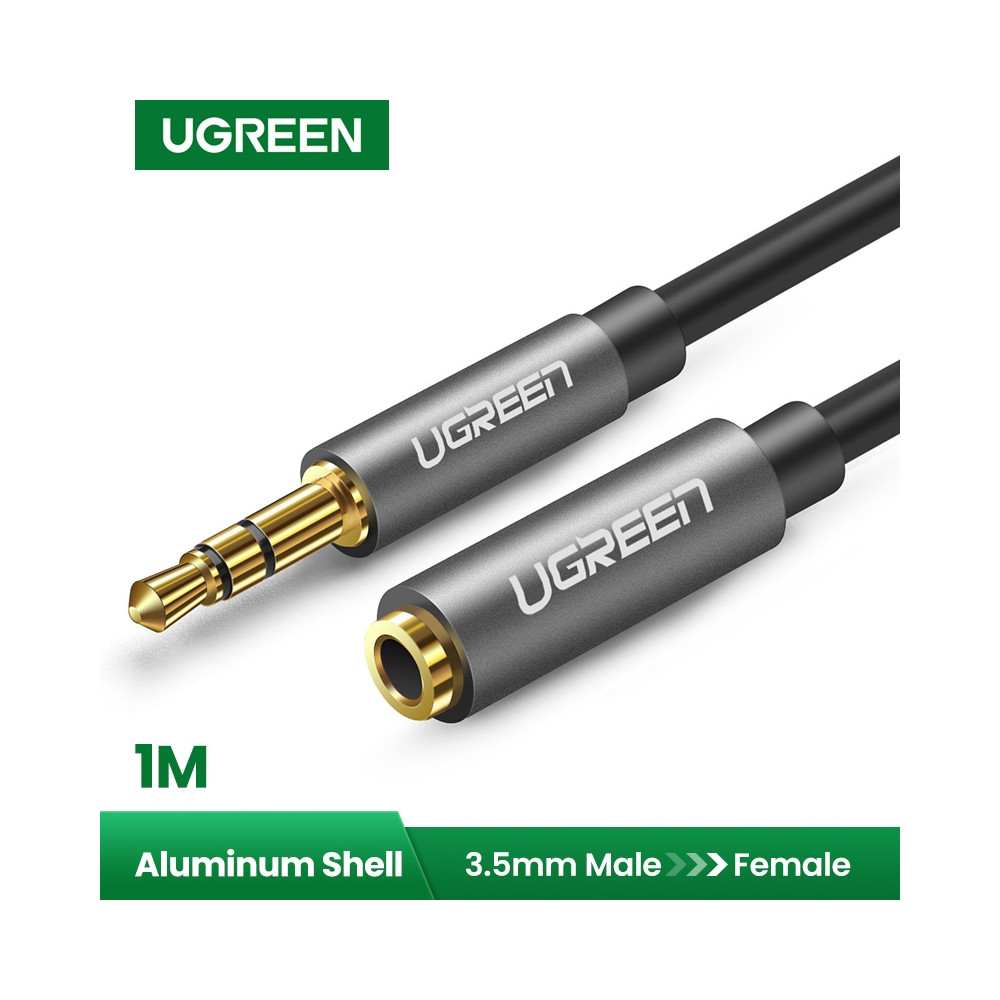 UGREEN 6957303815920 10592 3.5mm Headphone Extension Cable 1M - Image 2