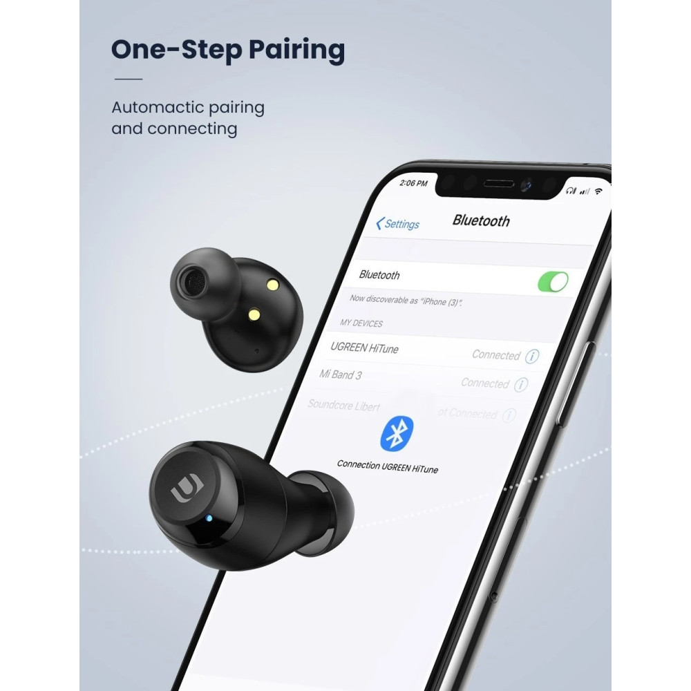 UGREEN 6957303886067 80606 HiTune True Wireless Earbuds - Image 6