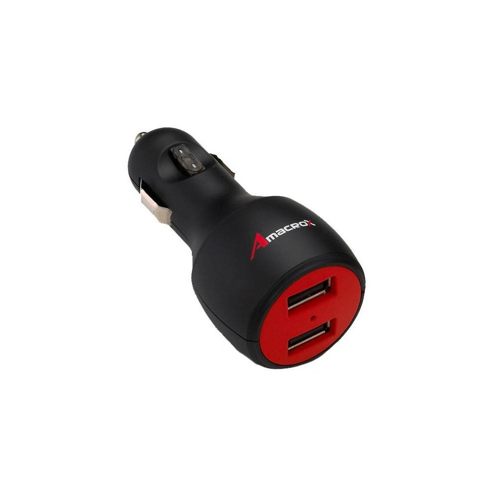 Amacrox AUTO10 2.1A Dual USB Car Charger Phone Power Adaptor
