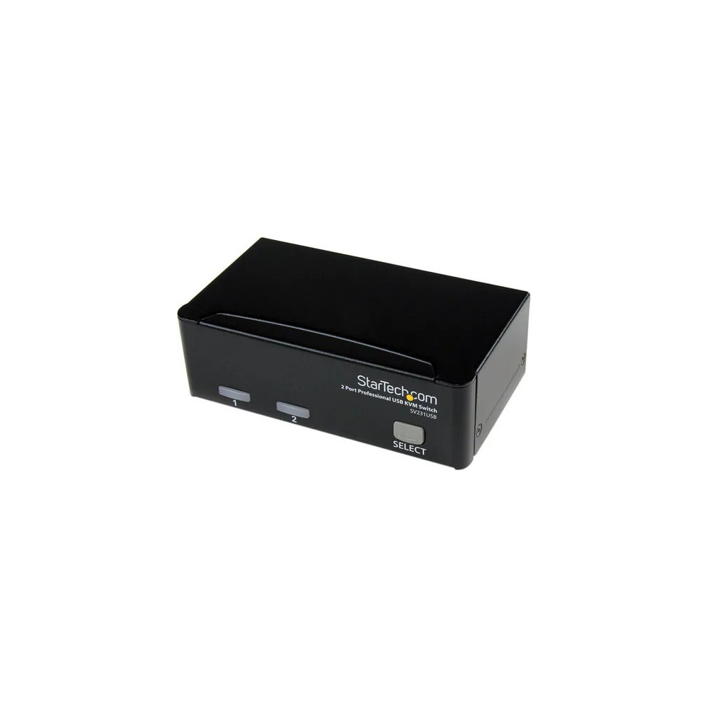 StarTech SV231USB 2 Port VGA USB KVM Switch - VGA KVM Switch - 1920x1440 - USB 2.0 - KVM Video Switch - Image 5