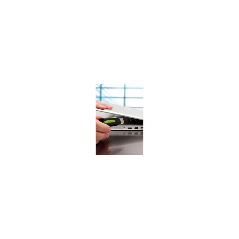 Verbatim 49177 Store 'n' Go V3 16 GB USB 3.0 Flash Drive - Green, Black - 1 / Each