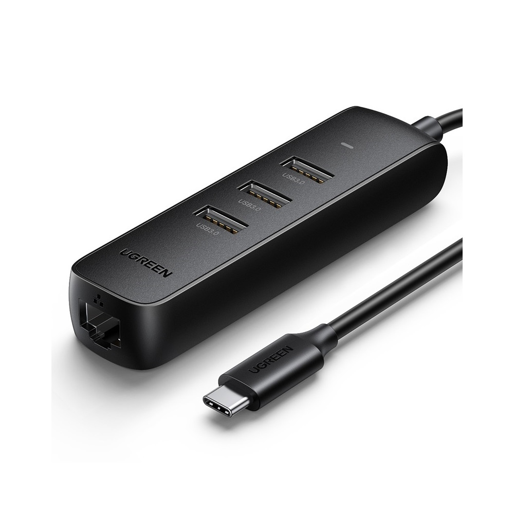 UGREEN 6957303856275 50627 USBC to x 3* USB3.0 Ports with RJ45 Gigabit Ethernet - Image 4