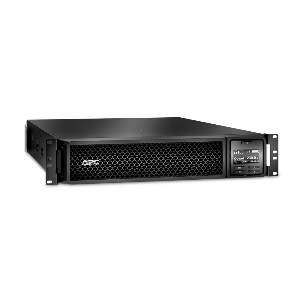 APC SRT3000RMXLI SMART-UPS (SRT), 3000VA, IEC(8), SMART SLOT, LCD, 2U RACK/TWR, 3YR